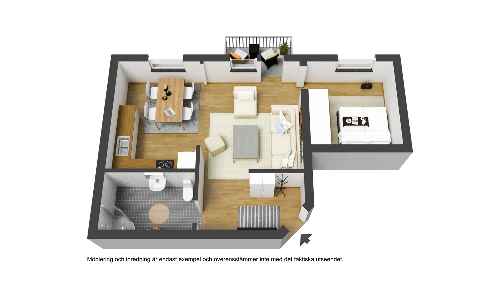 Bostadsrätt, Hissjövägen 40, Haga, Umeå