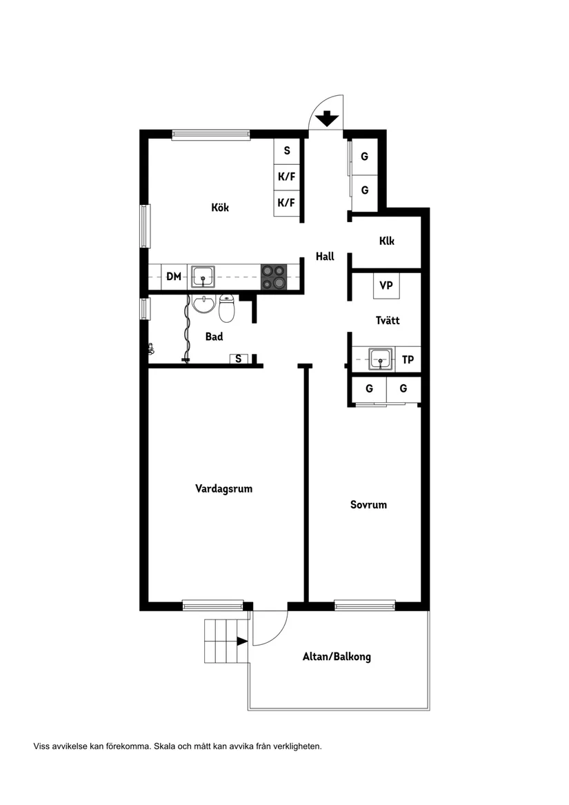 Bostadsrätt, Fridhemsgatan 4C, Öster, Varberg