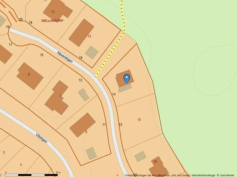 Villa, Näverstigen 14, Tumba, Botkyrka