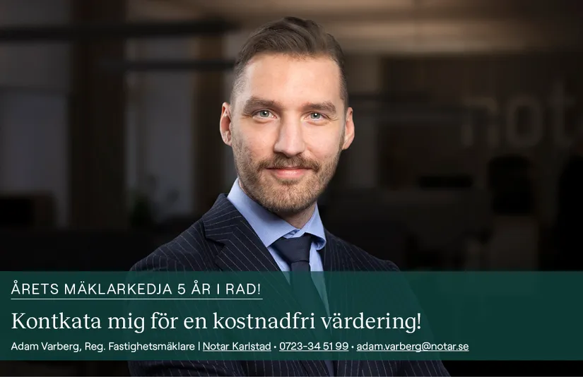 Bostadsrätt, Trekantsgatan 6, Haga , Karlstad