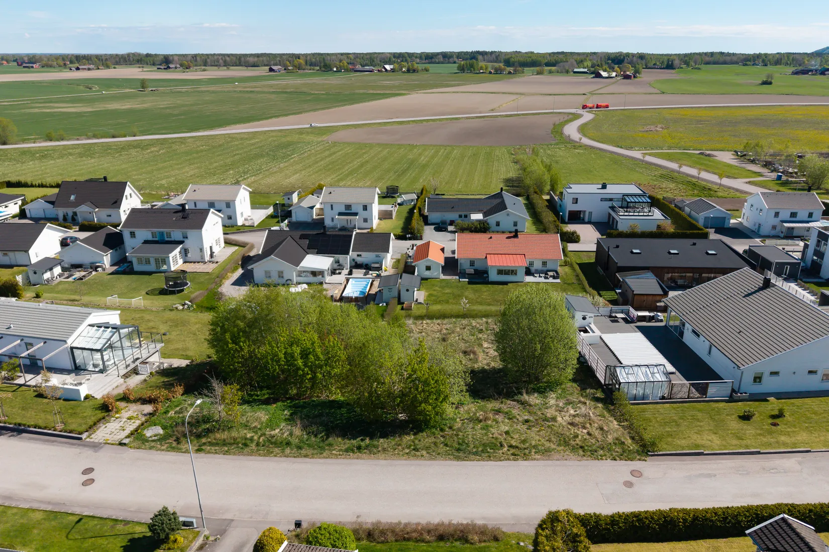 Tomt, Dalagatan 40, Kumla