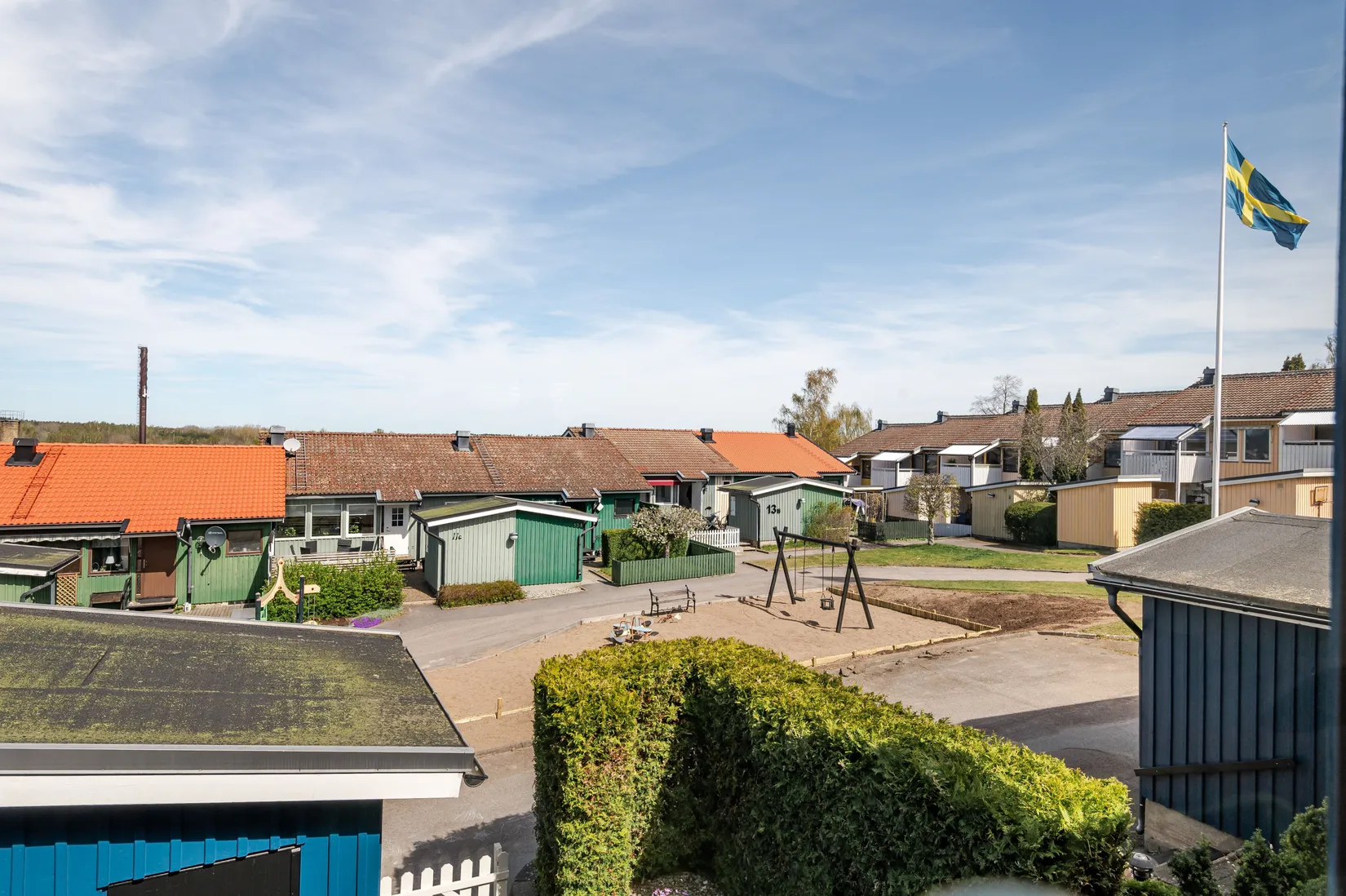 Radhus, Parkgatan 12B, Mjölby