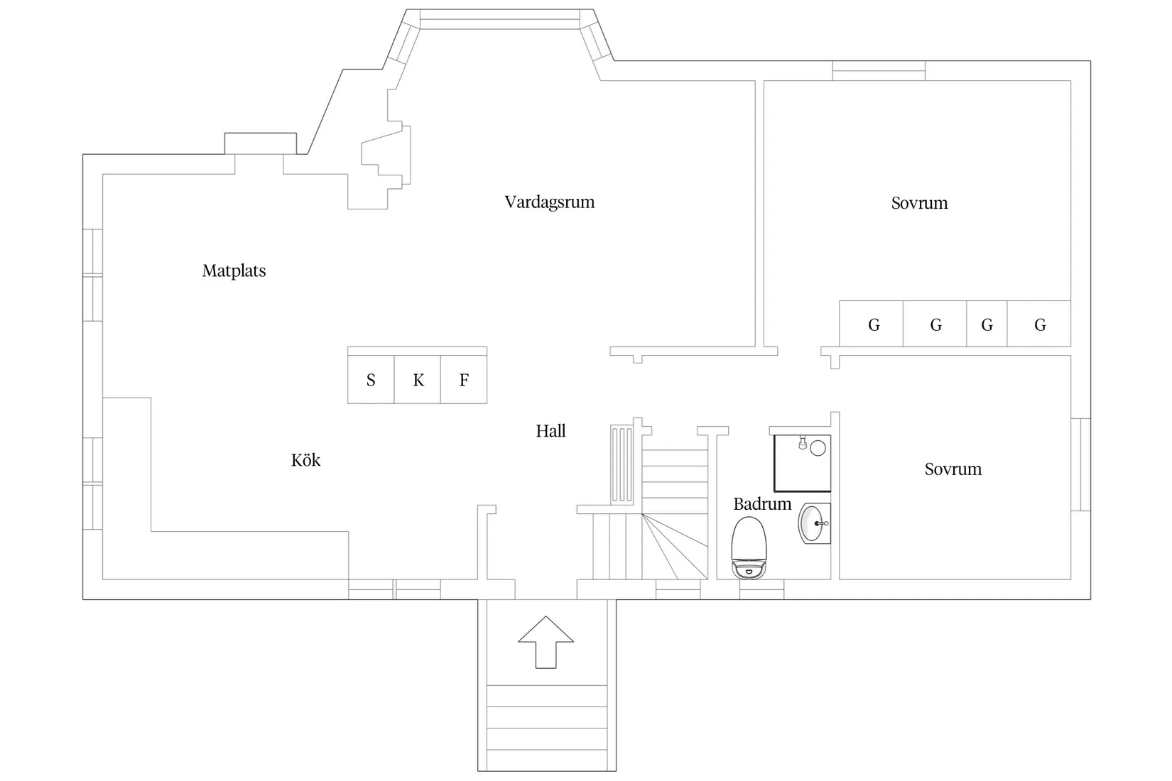 Villa, Linnégatan 10, Rosenlund, Jönköping