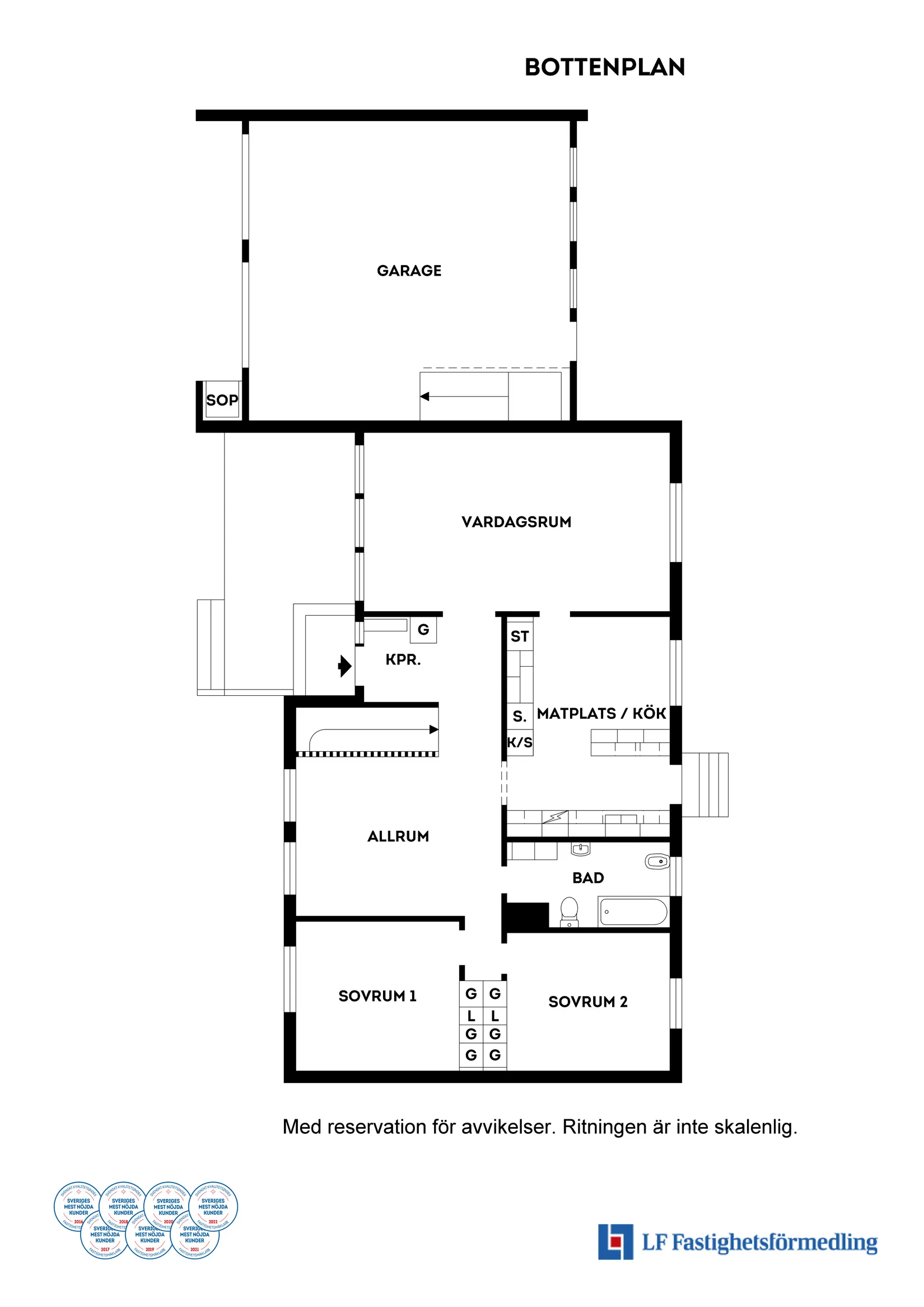 Villa, Piongatan 4, Nossebro, Essunga