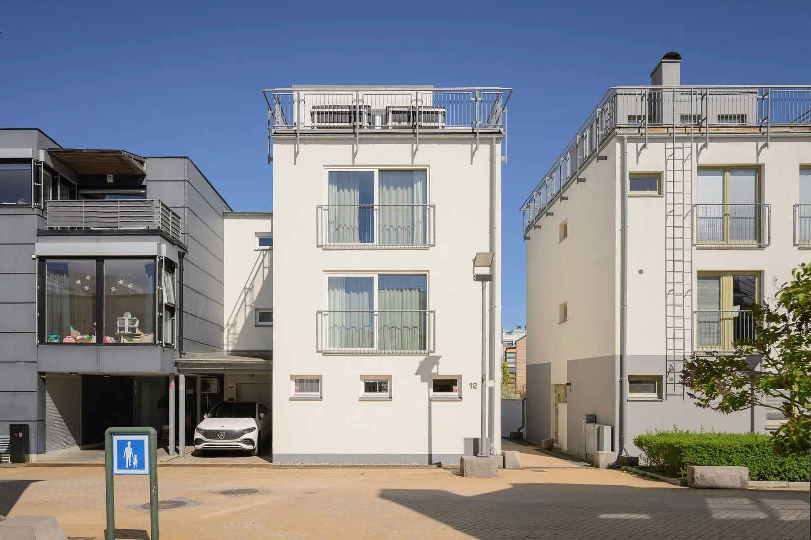 Villa, Radhus, Kompassgatan 12, Västra Hamnen, Malmö