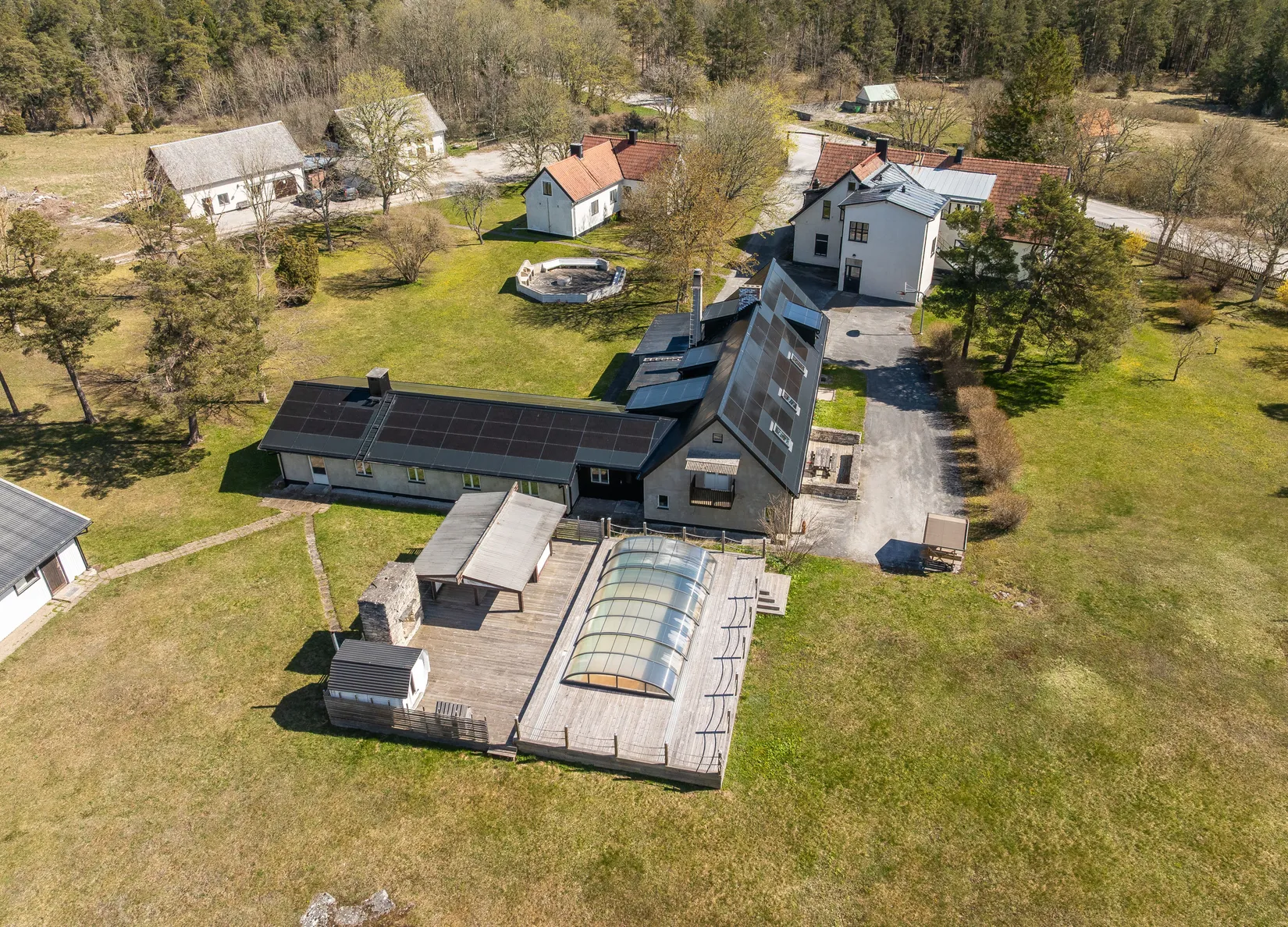 Villa, Lärbro Staplebacke 1921 mfl, Norra Gotland, Gotland