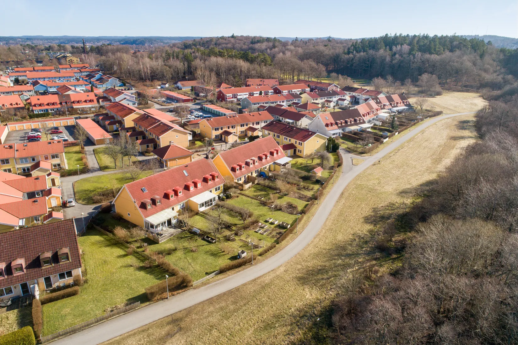 Villa, Radhus, Arrendegatan 119, Noltorp, Alingsås