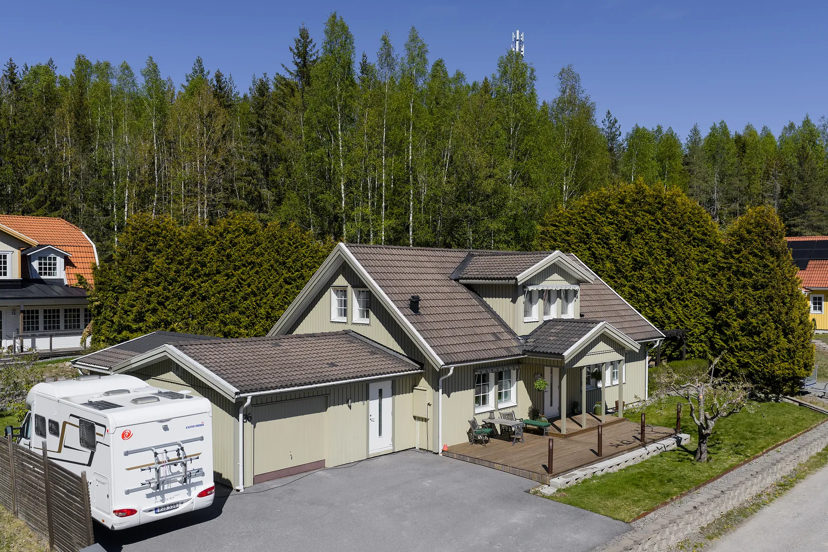 Villa, Kastanjevägen 36, Tullinge Villastad, Botkyrka