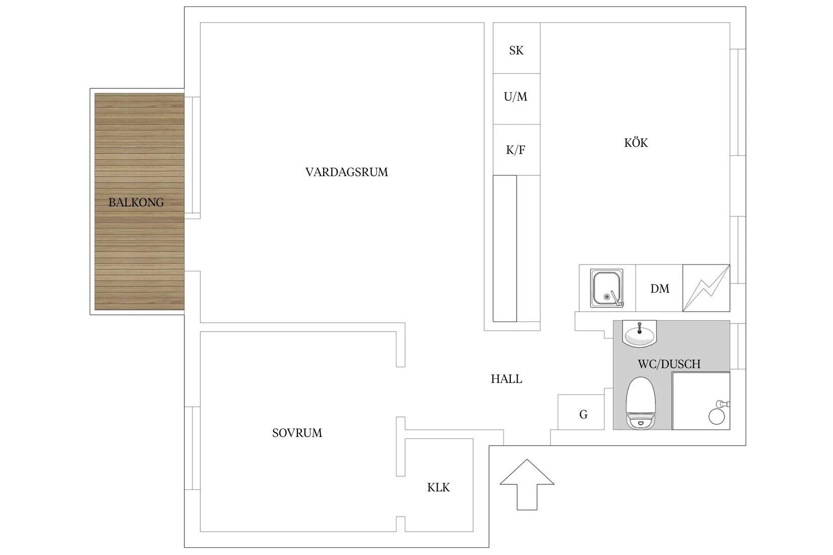 Bostadsrätt, Spinnrocksvägen 1, Bromma - Riksby, Stockholm