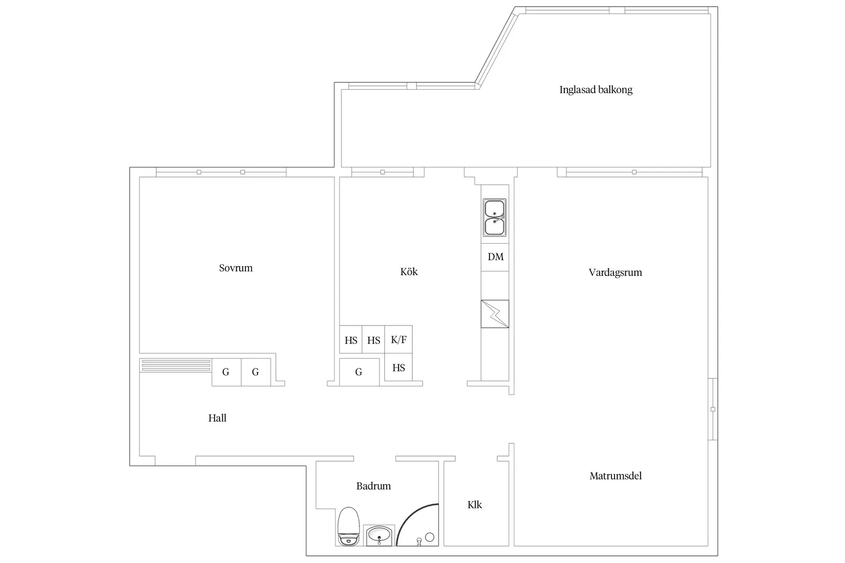 Bostadsrätt, Hallakroken 10A, Trelleborg Väster, Trelleborg
