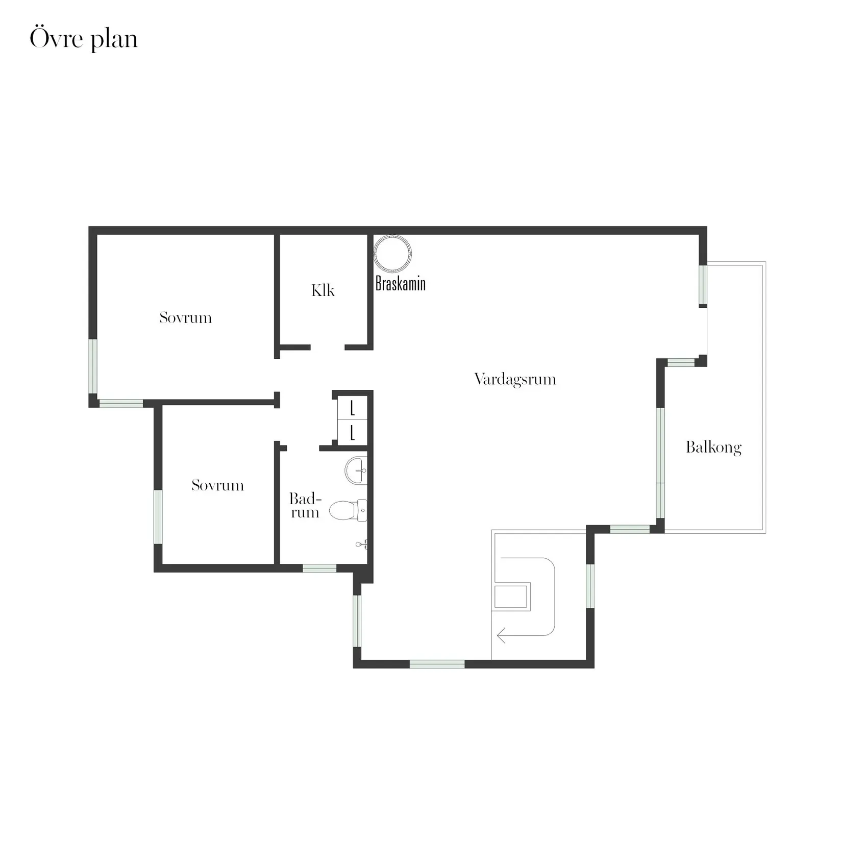 Villa, Radhus, Gimlevägen 32B, Danderyd