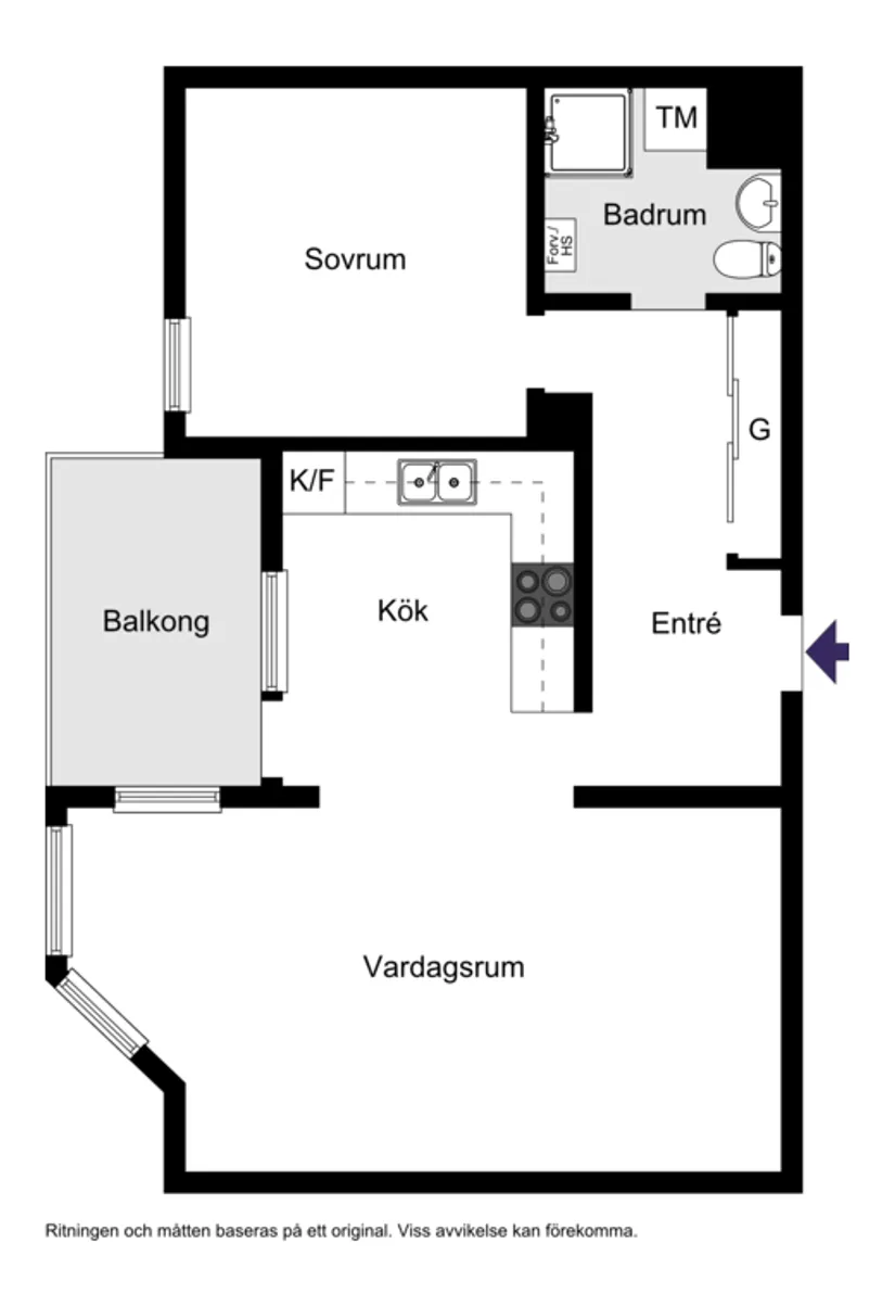 Bostadsrätt, Möllegränden 19B, Centrum Helsingborg, Helsingborg