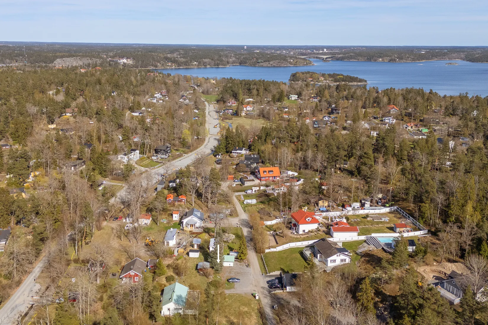 Tomt, Oxbärsvägen 5, Gustavsvik, Nacka