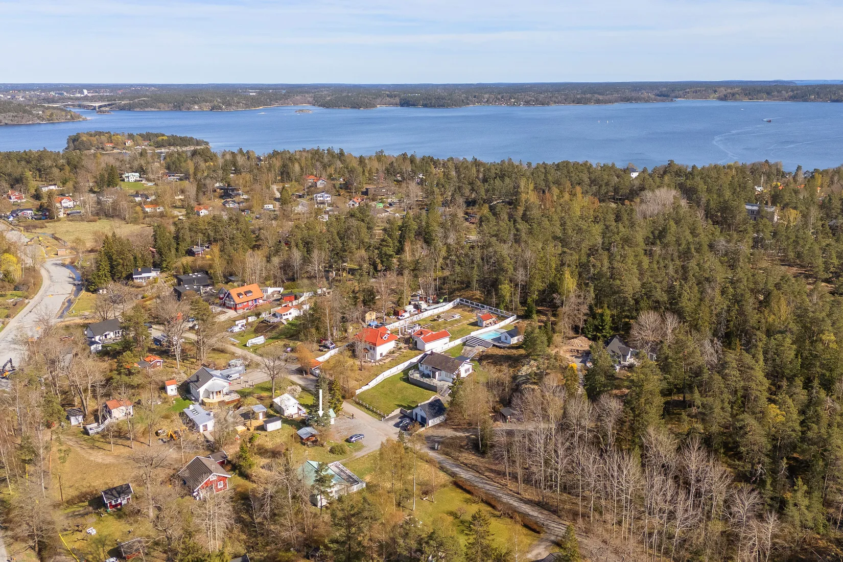Tomt, Oxbärsvägen 5, Gustavsvik, Nacka