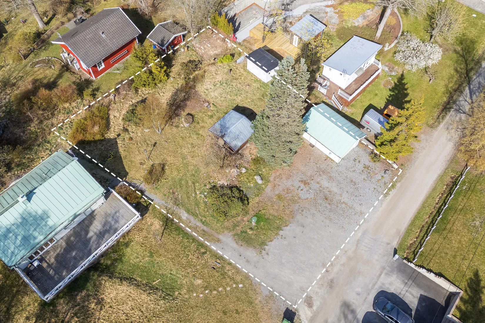 Tomt, Oxbärsvägen 5, Gustavsvik, Nacka
