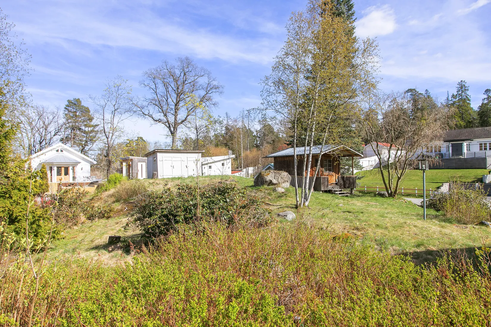 Tomt, Oxbärsvägen 5, Gustavsvik, Nacka