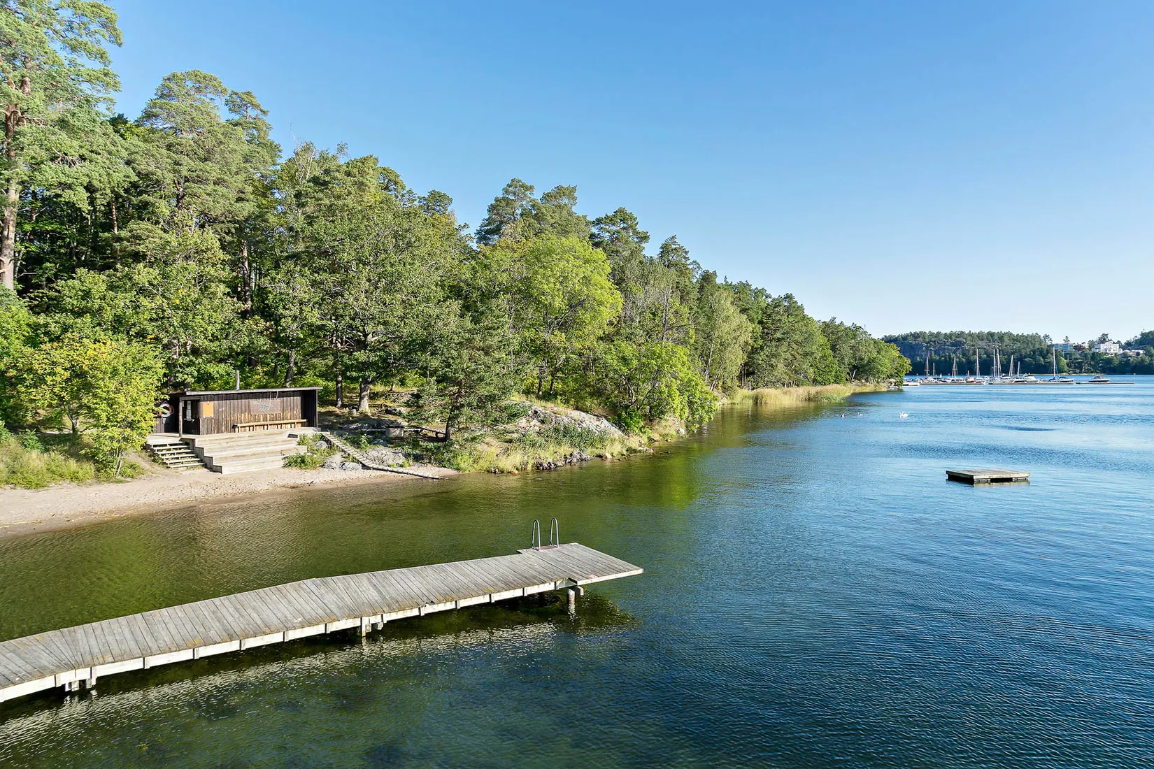 Tomt, Oxbärsvägen 5, Gustavsvik, Nacka