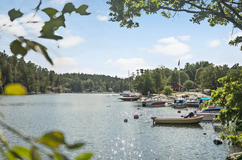 Tomt, Oxbärsvägen 5, Gustavsvik, Nacka