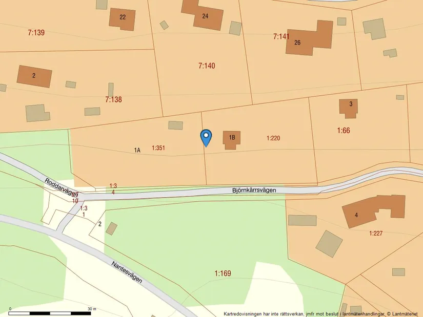 Bostadsrätt, Radhus, Björnkärrsvägen 1H, Svinninge, Österåker