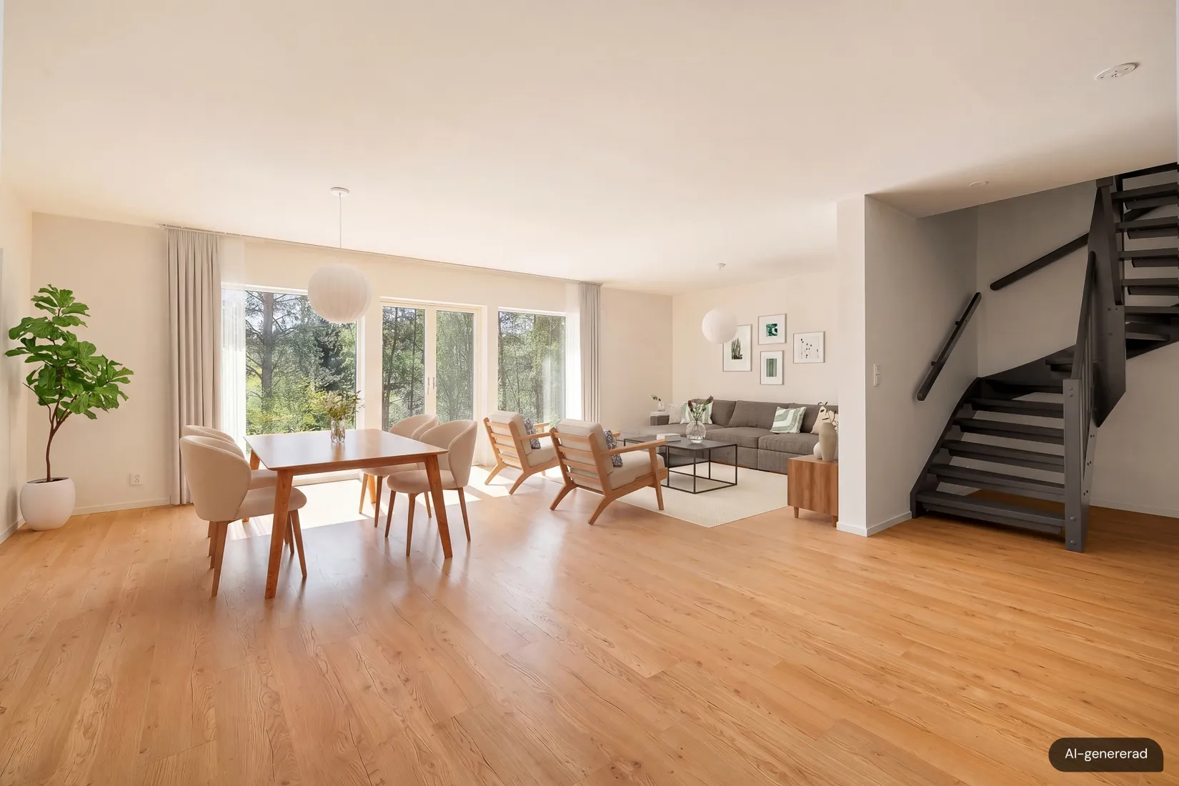 Bostadsrätt, Radhus, Björnkärrsvägen 1H, Svinninge, Österåker