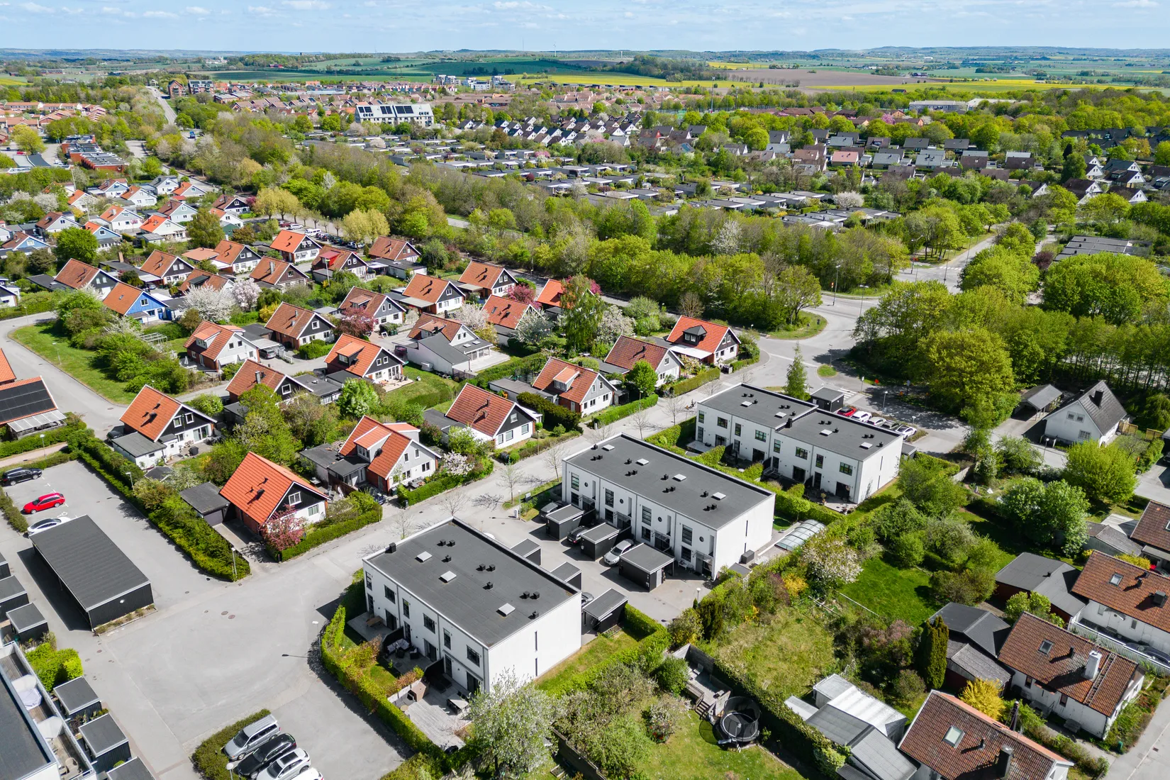 Villa, Radhus, Sommarlovsvägen 5B, Mårtens Fälad, Lund