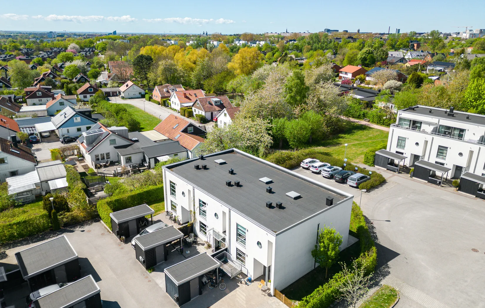 Villa, Radhus, Sommarlovsvägen 5B, Mårtens Fälad, Lund