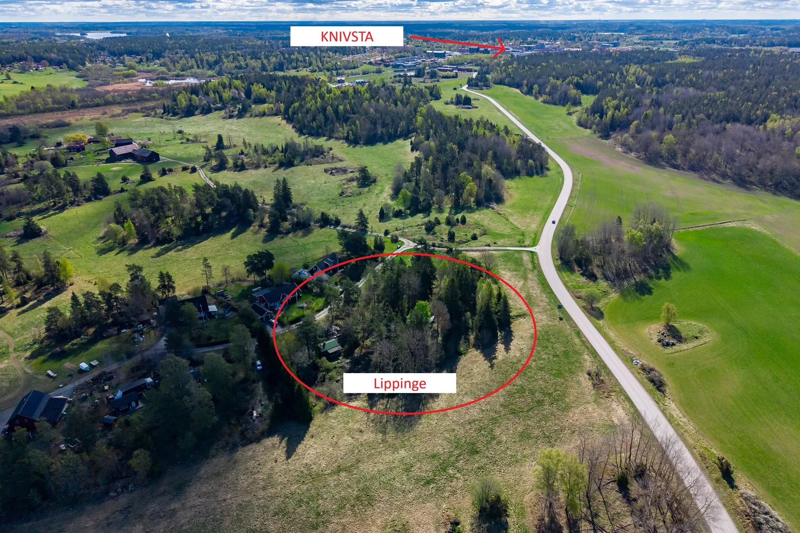 Tomt, Lippinge 8, Knivsta