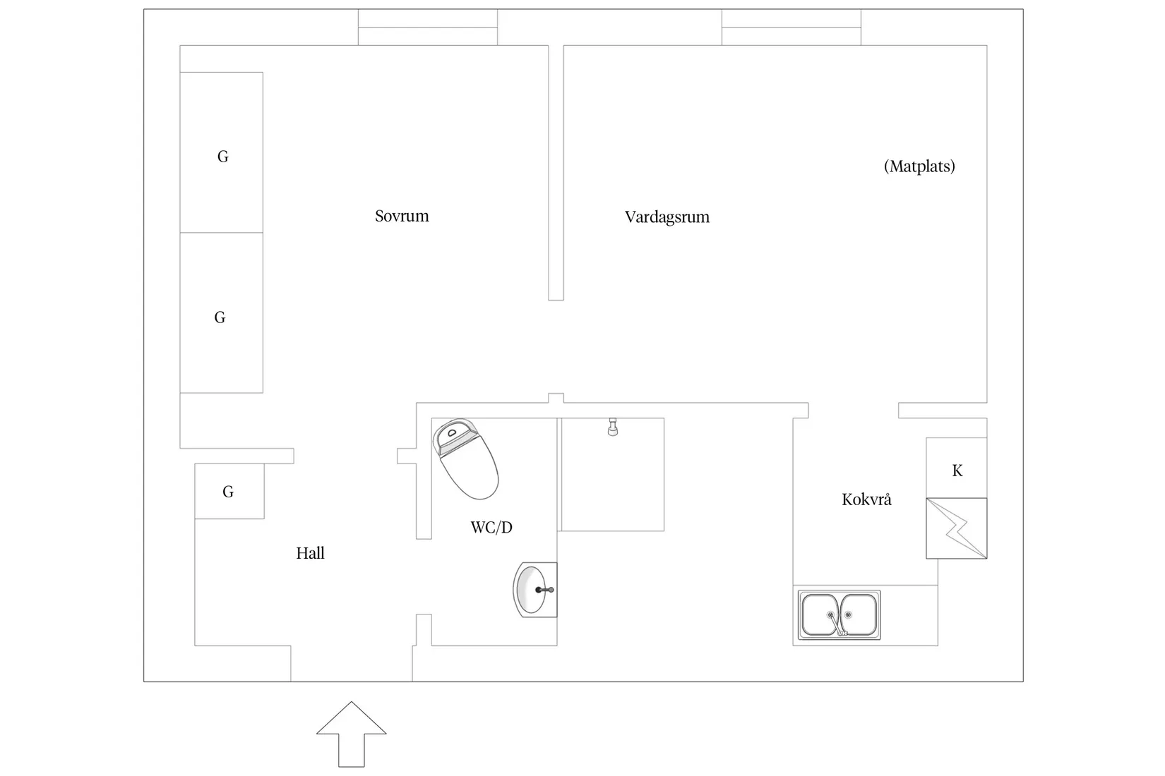 Bostadsrätt, Gillesgatan 11B, Huskvarna - City, Jönköping