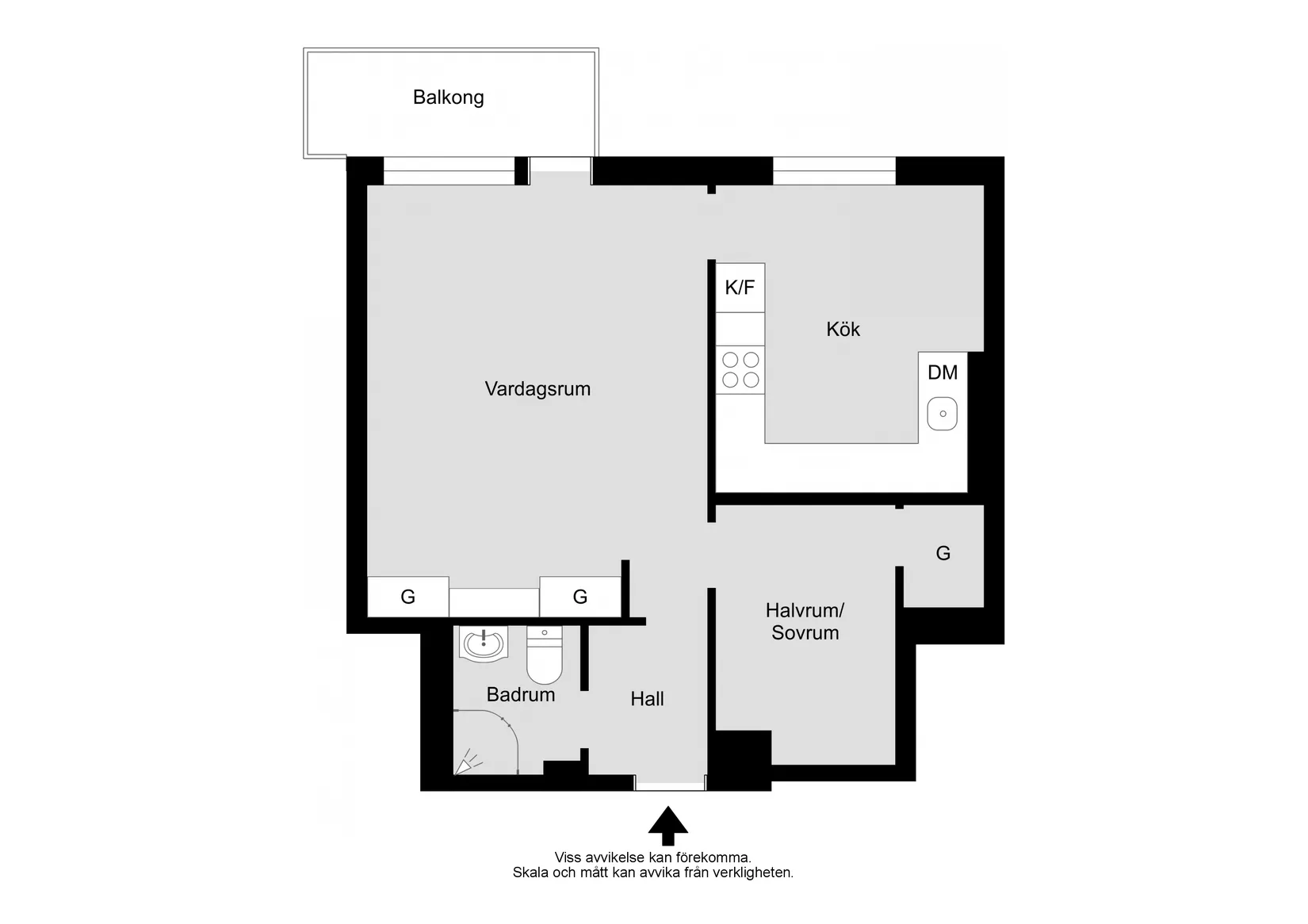 Bostadsrätt, Botvidsgatan 16A, Fålhagen, Uppsala