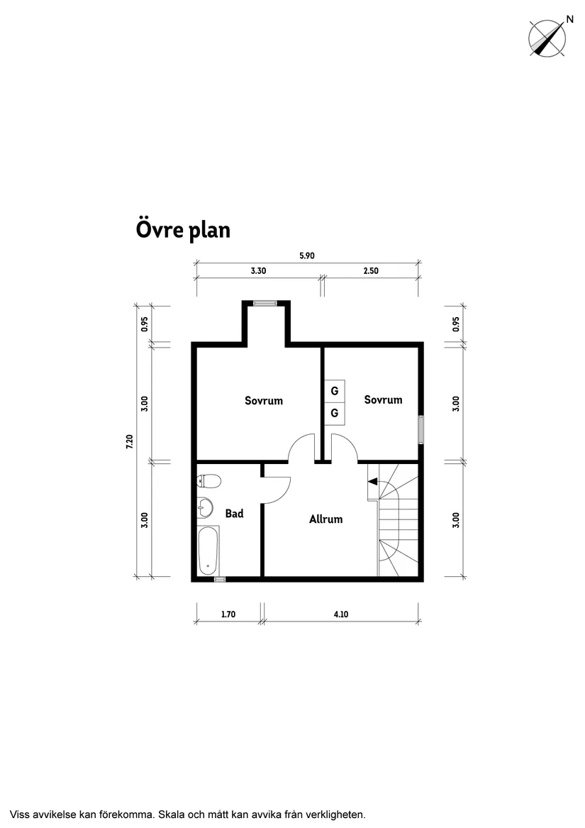 Bostadsrätt, Radhus, Lärkbacken 1B, Frillesås tätort, Kungsbacka