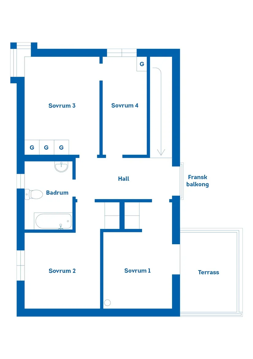 Villa, Klubbgatan 15, Mariefred, Strängnäs