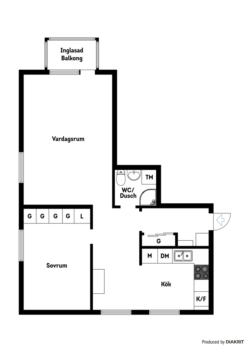 Bostadsrätt, Svedelius väg 10, Högbrunn, Nyköping