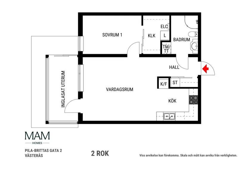Bostadsrätt, Pila-Brittas gata 2, Stallhagen, Västerås