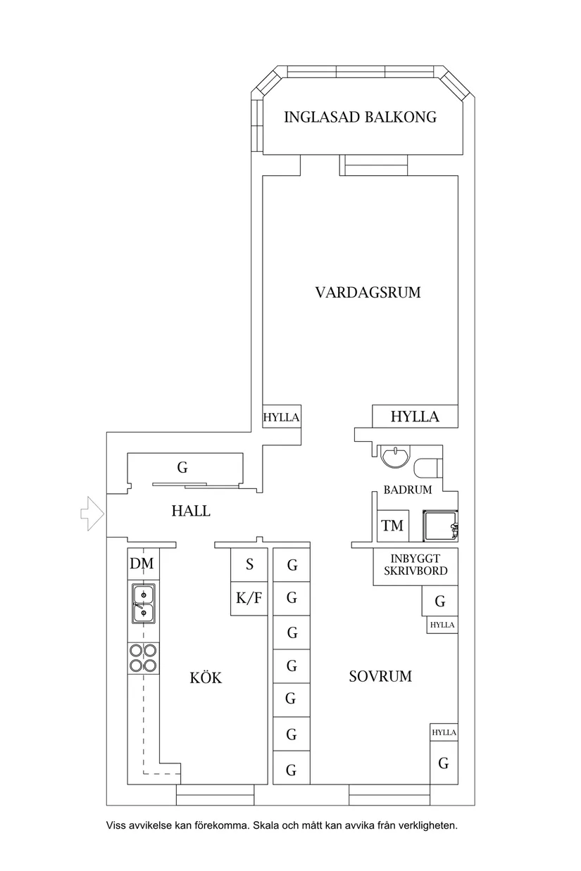 Bostadsrätt, Magasinsgatan 11B, Centrum, Luleå