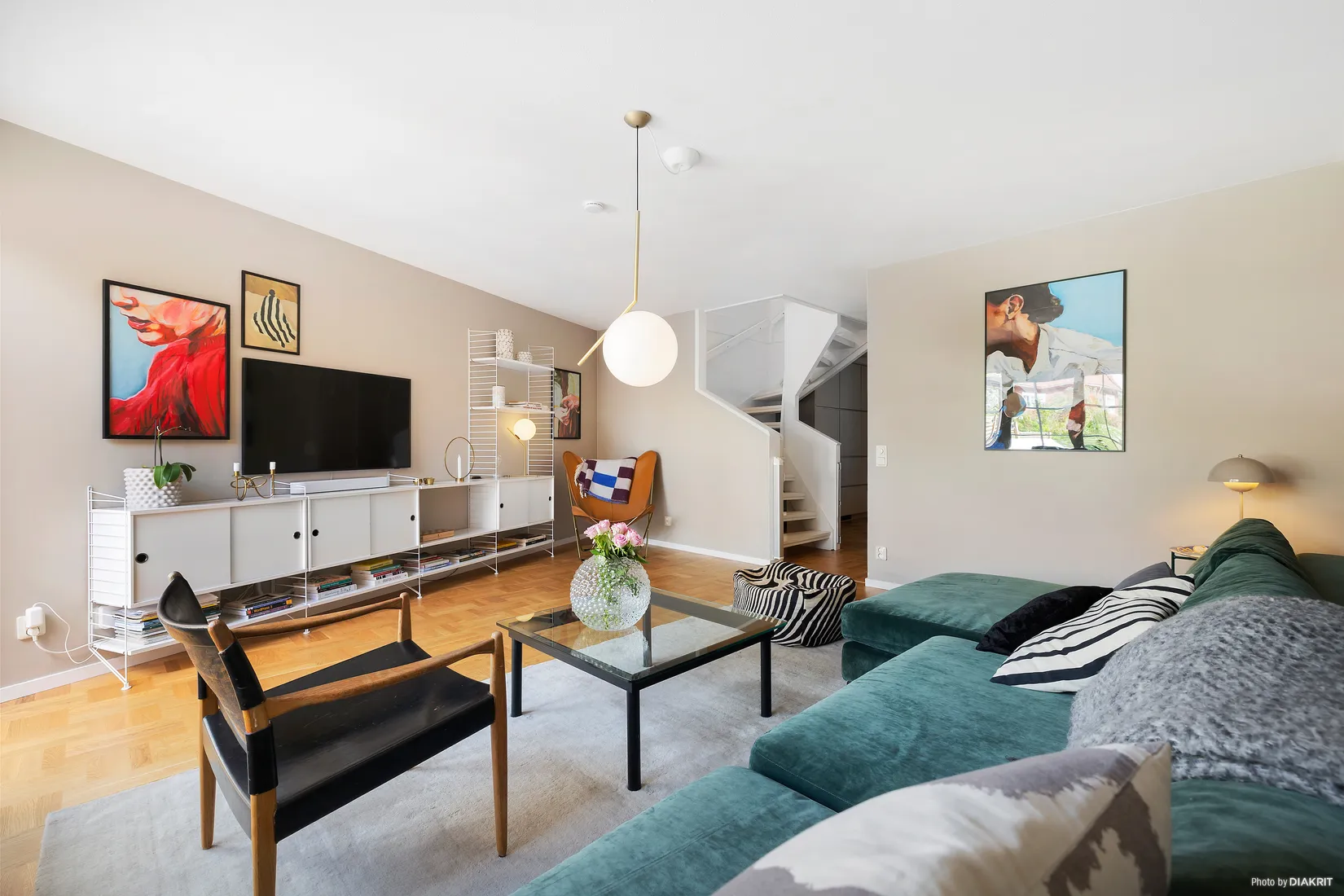 Radhus, Armévägen 52, Gribbylund, Täby
