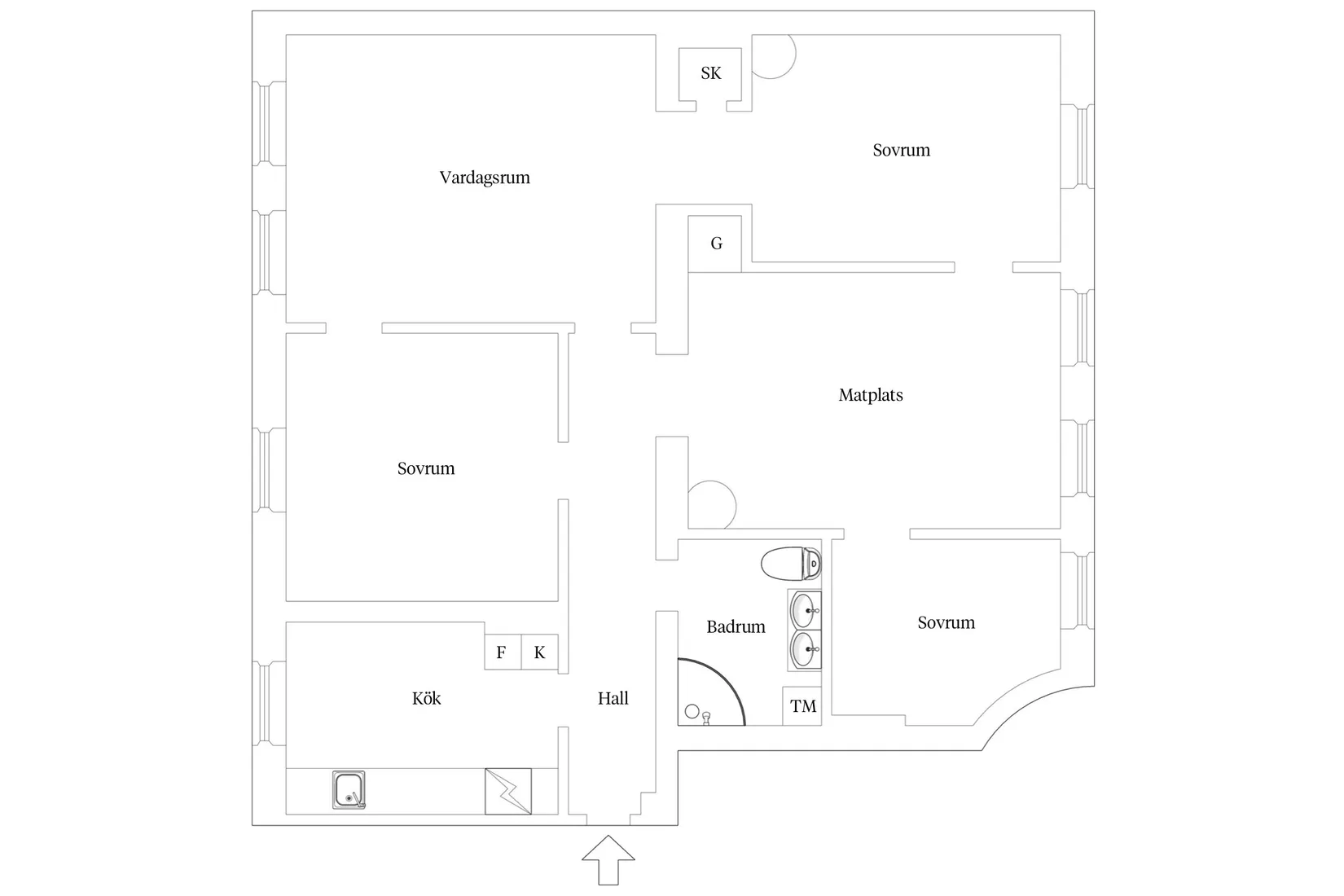 Bostadsrätt, Torstenssonsgatan 8A, Östermalm, Stockholm