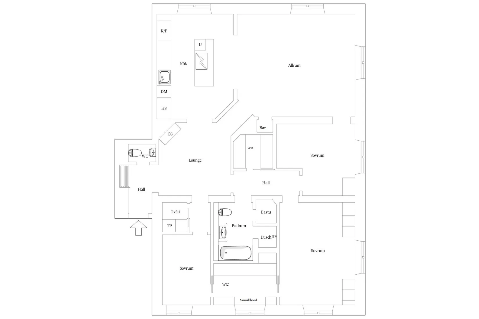 Bostadsrätt, Sveavägen 105A, 5tr, Vasastan, Stockholm
