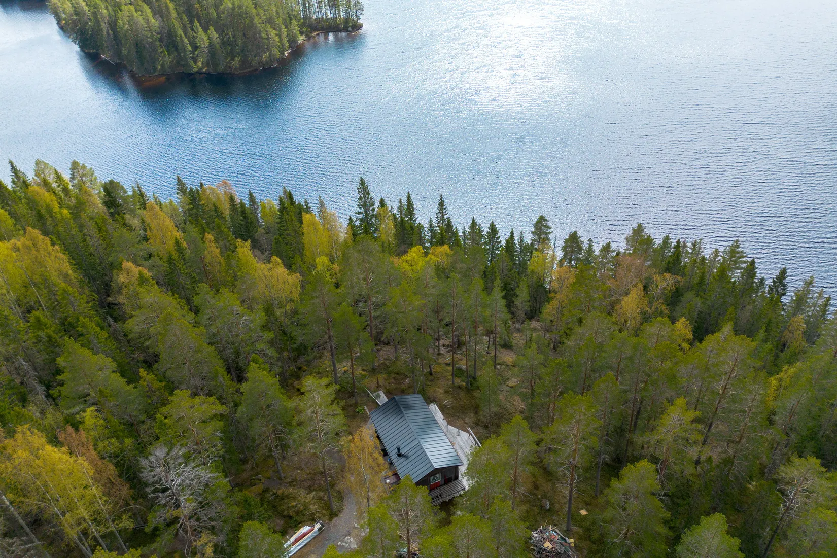 Fritidshus, Storåkersjön 161, Höga kusten, Kramfors