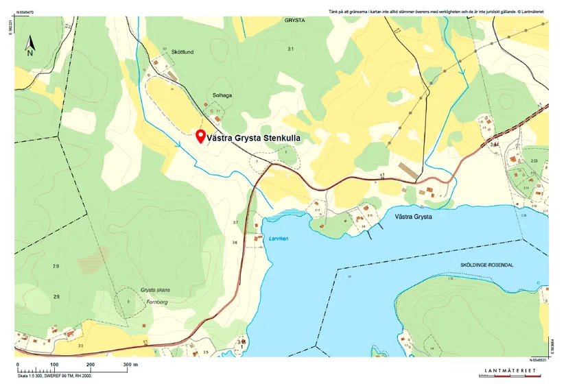 Fritidshus, Västra Grysta STENKULLA, Valdemaren, Katrineholm