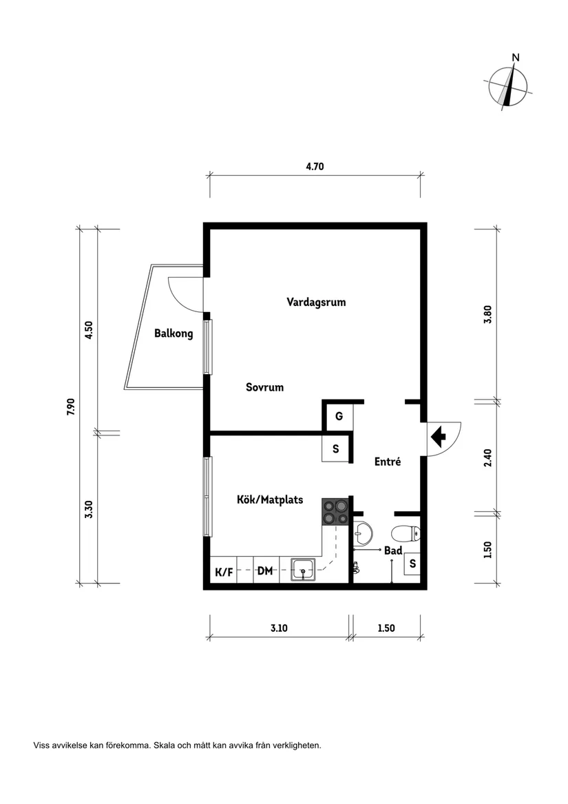 Bostadsrätt, Viskgatan 4A, Eneborg, Helsingborg