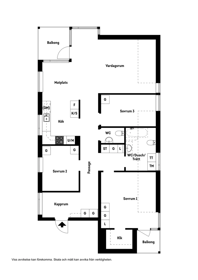 Bostadsrätt, Södra allén 7, Biskopshagen, Växjö
