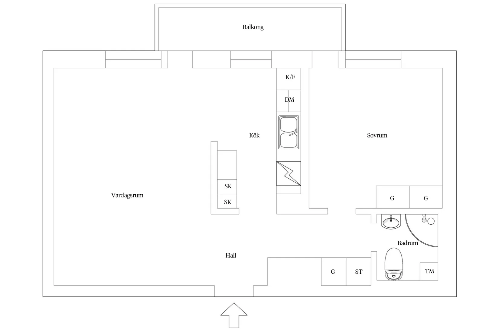 Bostadsrätt, Torstensonsgatan 5, Lugnet, Borås