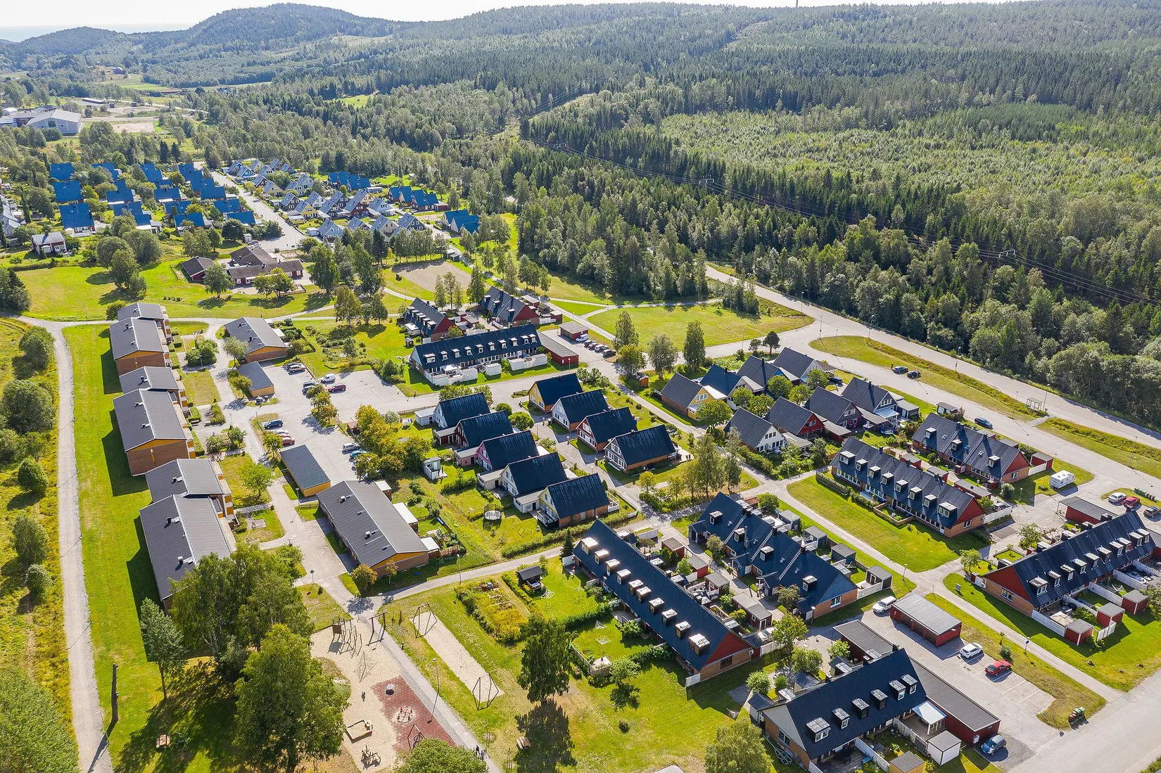 Villa, Radhus, Fagottgatan 58, Gånsviksdalen, Härnösand