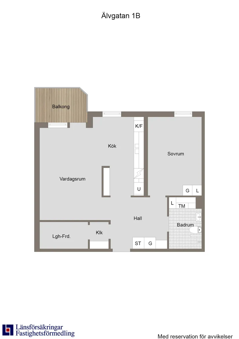 Bostadsrätt, Älvgatan 1B, Centrum, Orsa