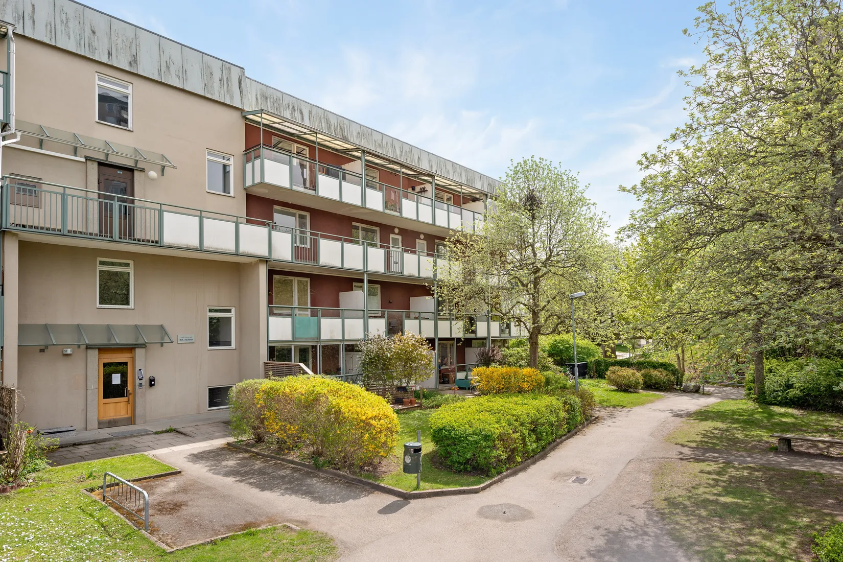 Bostadsrätt, Lysviksgatan 57, uteplats, Farsta, Stockholm
