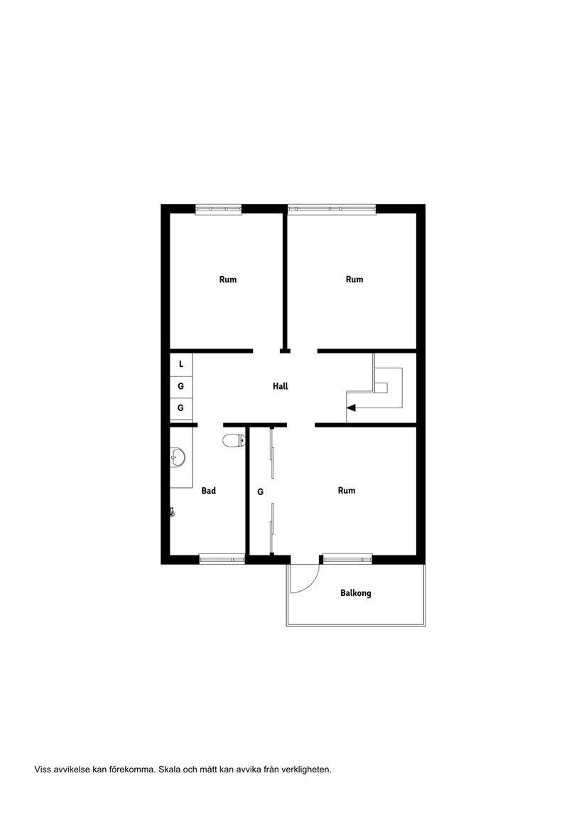 Villa, Radhus, Ekorrstigen 13, Hertsön, Luleå