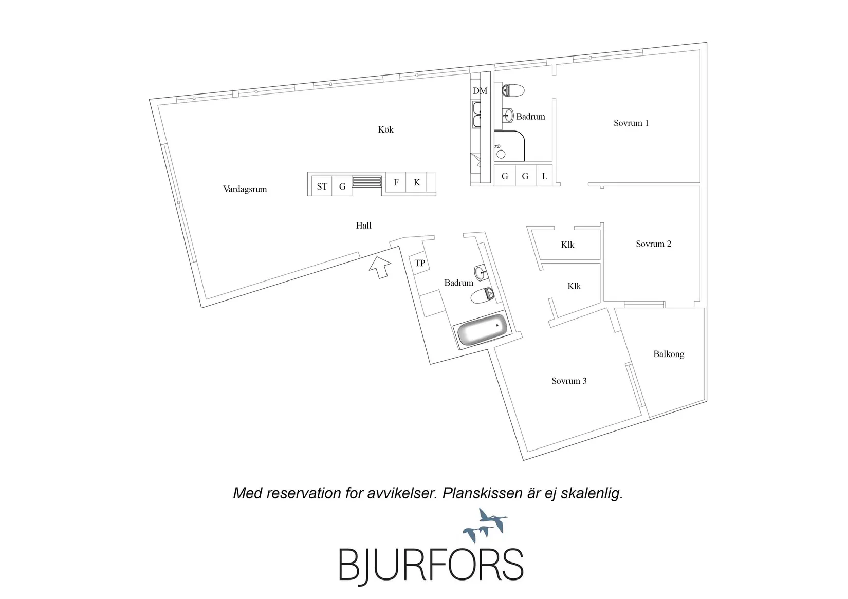 Bostadsrätt, Huvudstagatan 3A, Solna Centrum, Solna