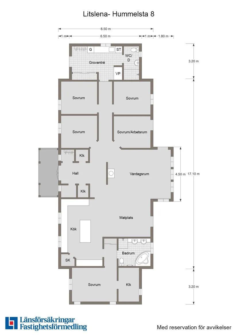 Villa, Litslena-Hummelsta 8, Grillby, Enköping