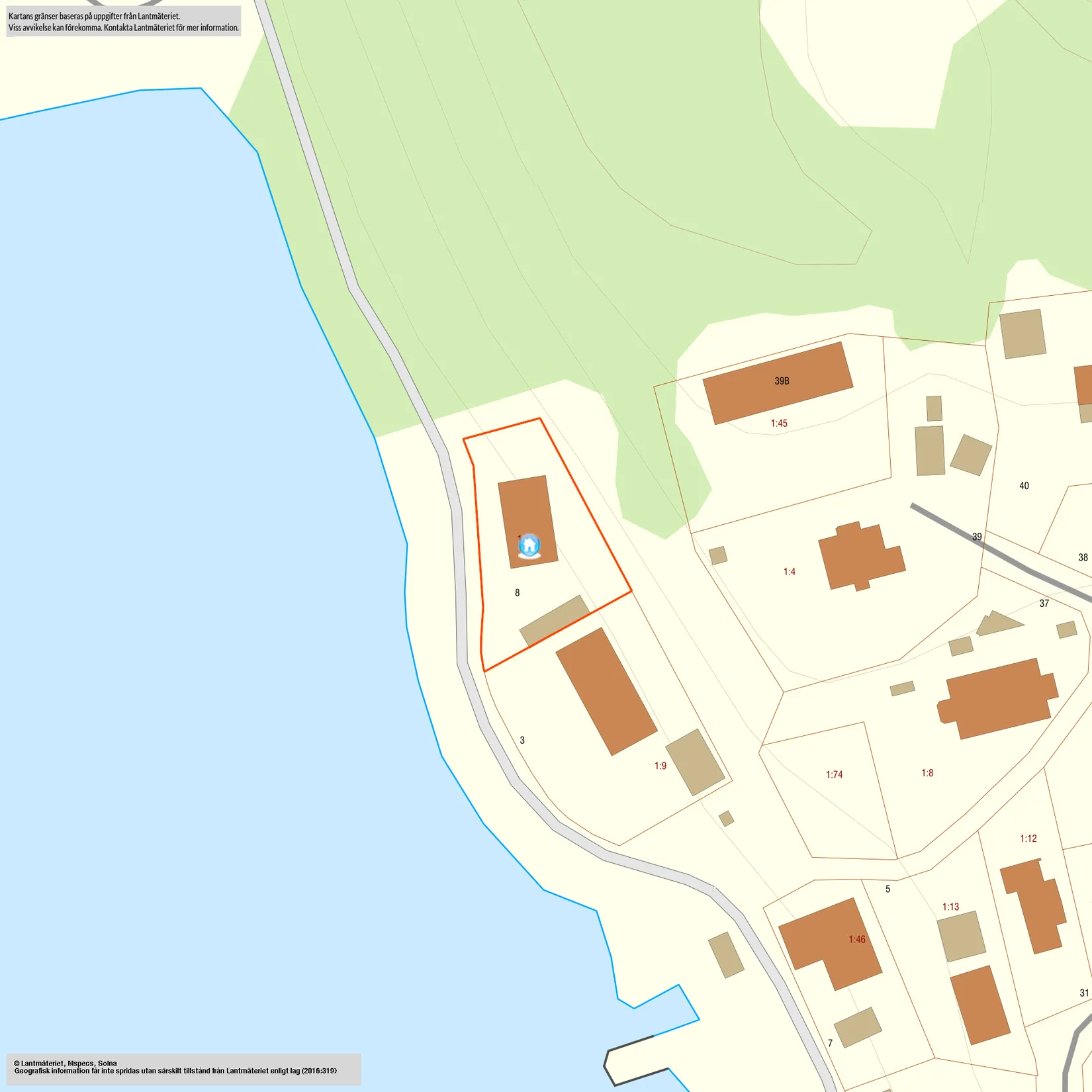 Villa, Oaxen 8, Oaxen/Mörkö, Södertälje