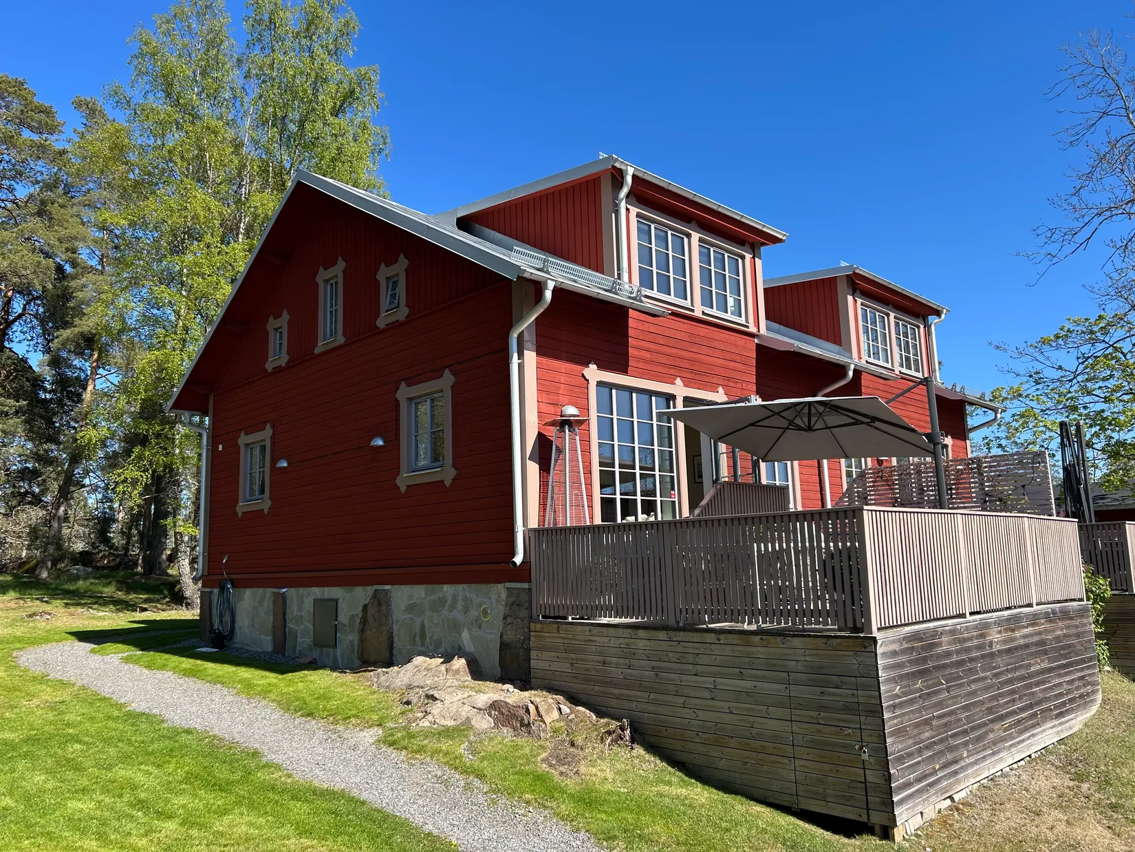 Radhus, Rådans Gårdsväg 78, Silverdal, Sollentuna